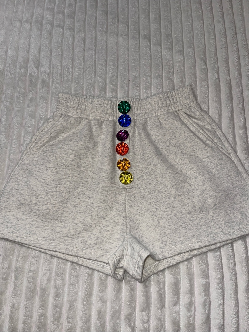 Queen of Sparkles Shorts | Size Medium